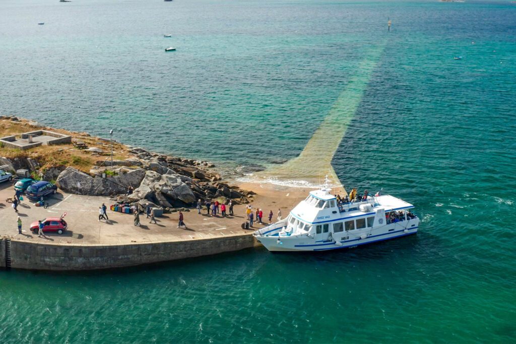 Navette Roscoff en groupe auberge de jeunesse Ile de Batz