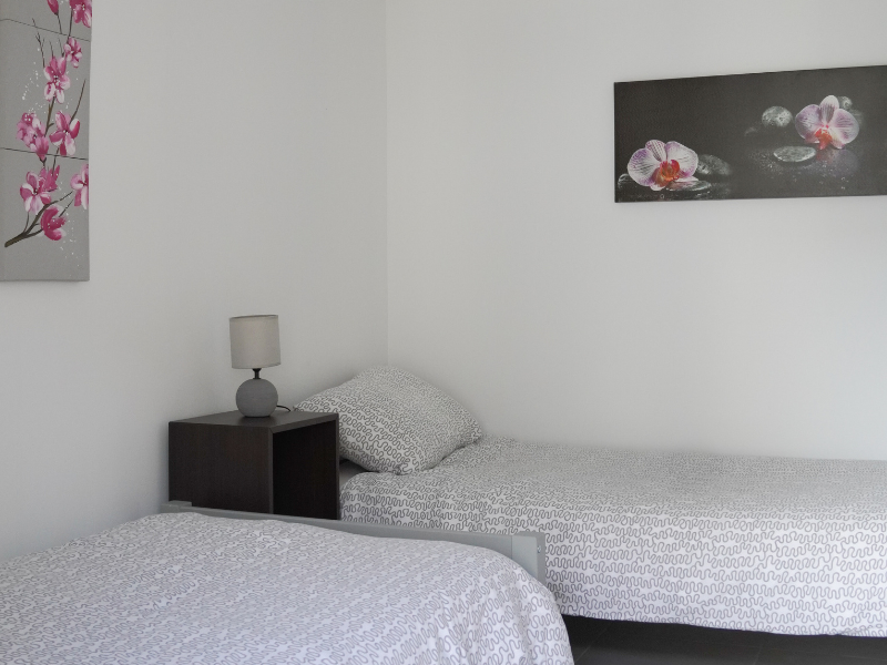 Chambre du gîte d’étape du Cragou sur le chemin de Compostelle